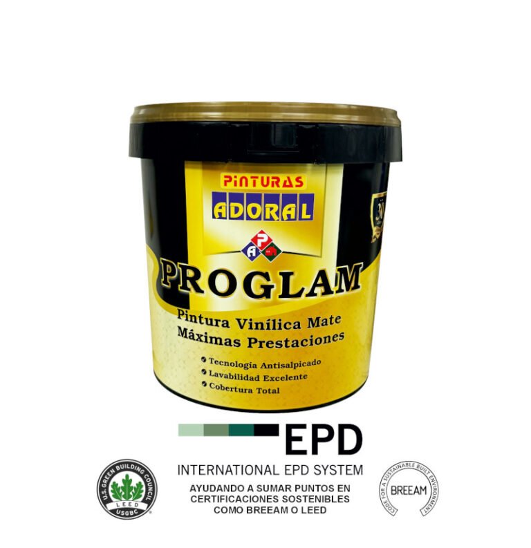 Envase de PROGLAM 14 LTS con Declaración Ambiental de Producto 2026