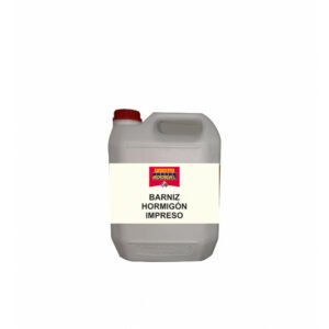 Barniz para hormigón impreso