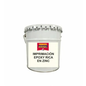 Imprimación epoxy rica en zinc para acero
